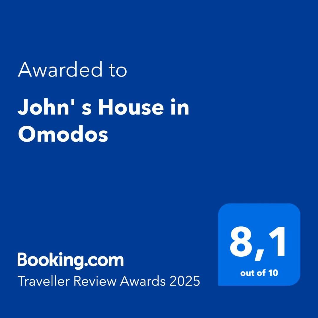 Hostal John' S House In Omodos Limassol Exterior foto